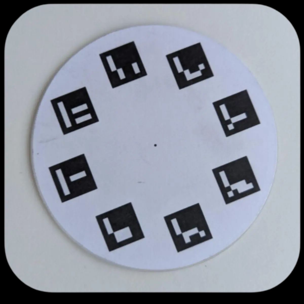 Small Calibrating Plate